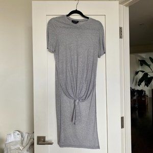 Fifth Label Semi Sheer Tunic Top Grey Size XS